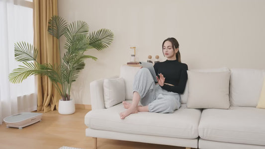 Whole Body Vibration Plate Exercise Machine - Silent Home Workout | Relave™